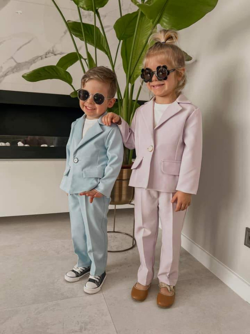 Garnitur błękit Kaya