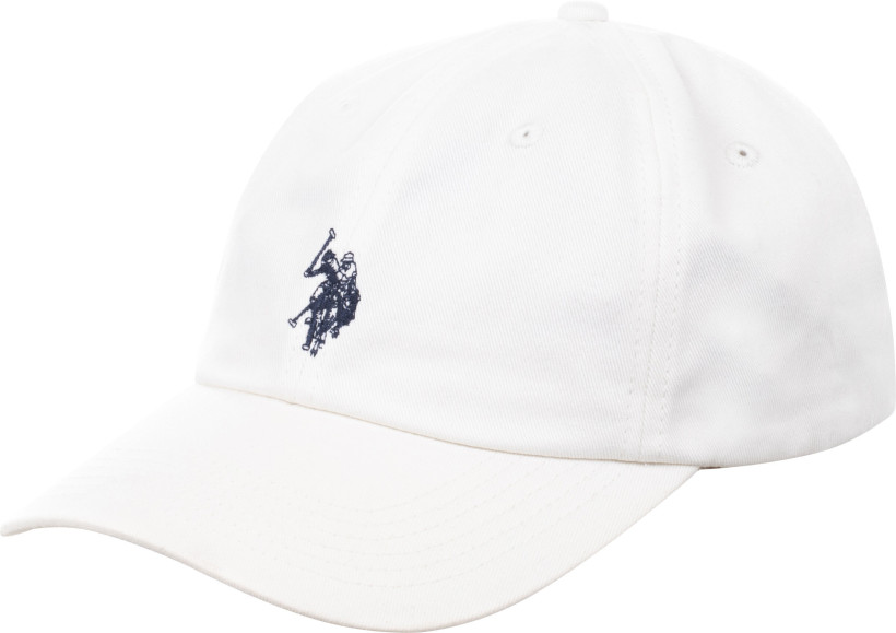 Czapka z Daszkiem U.S. Polo biała regulowana