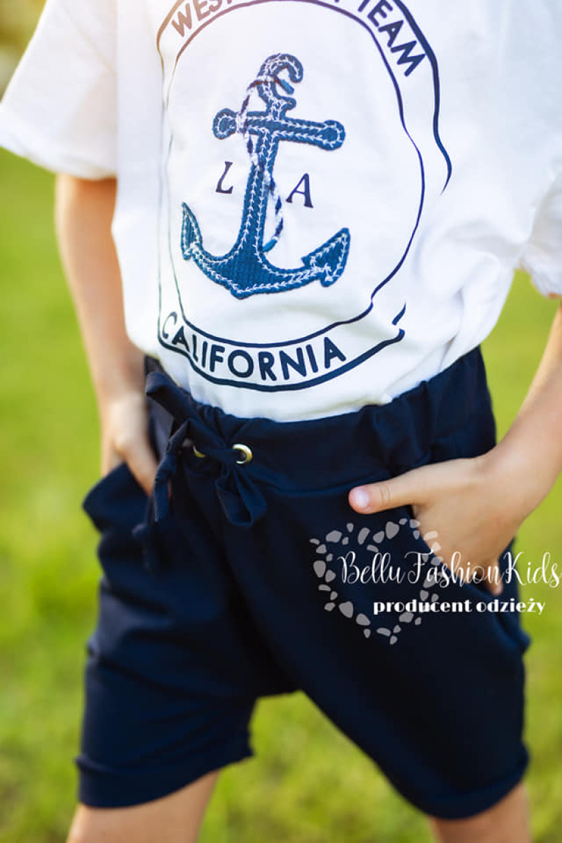 Granatowe szorty Bellu