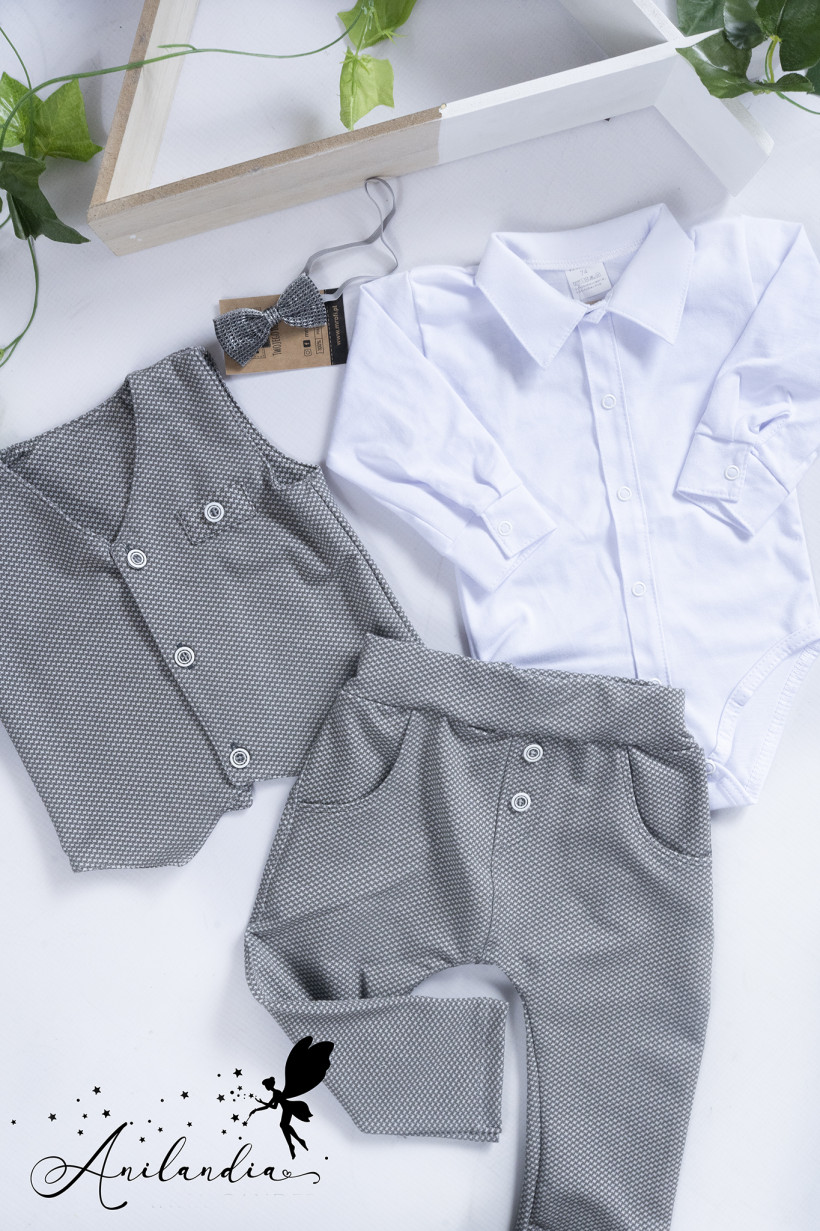 Komplet kamizelka ze spodniami Mrofi