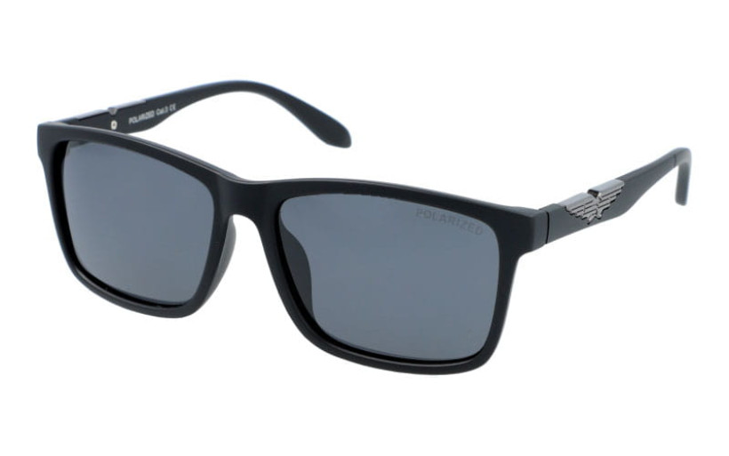 Okulary z polaryzacją  1101-1M/L644 CZARNE MĘSKIE 