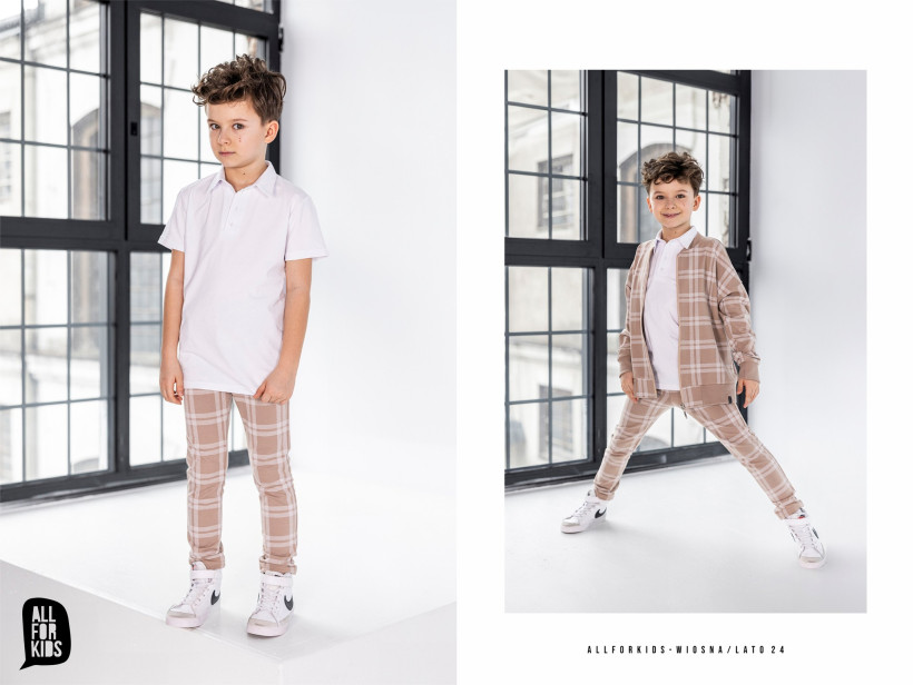 Spodnie krata All For Kids