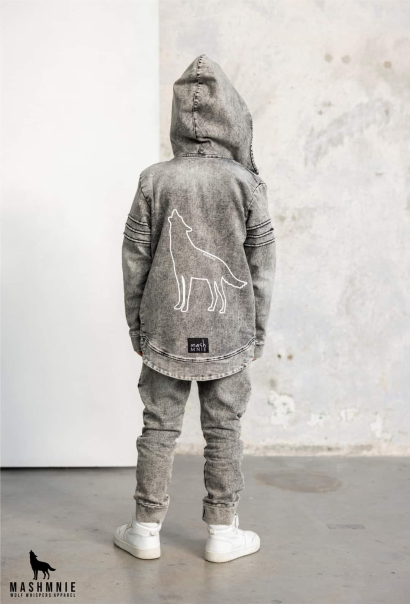 Bluza katana jeans grafit Mashmnie