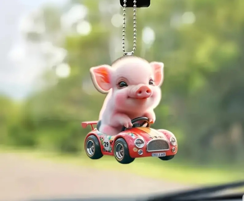 BRELOK SAMOCHODOWY ŚWINIA