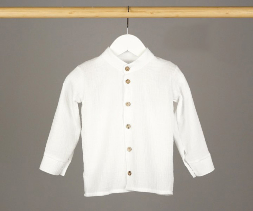 Koszula biała muślin Mrofi