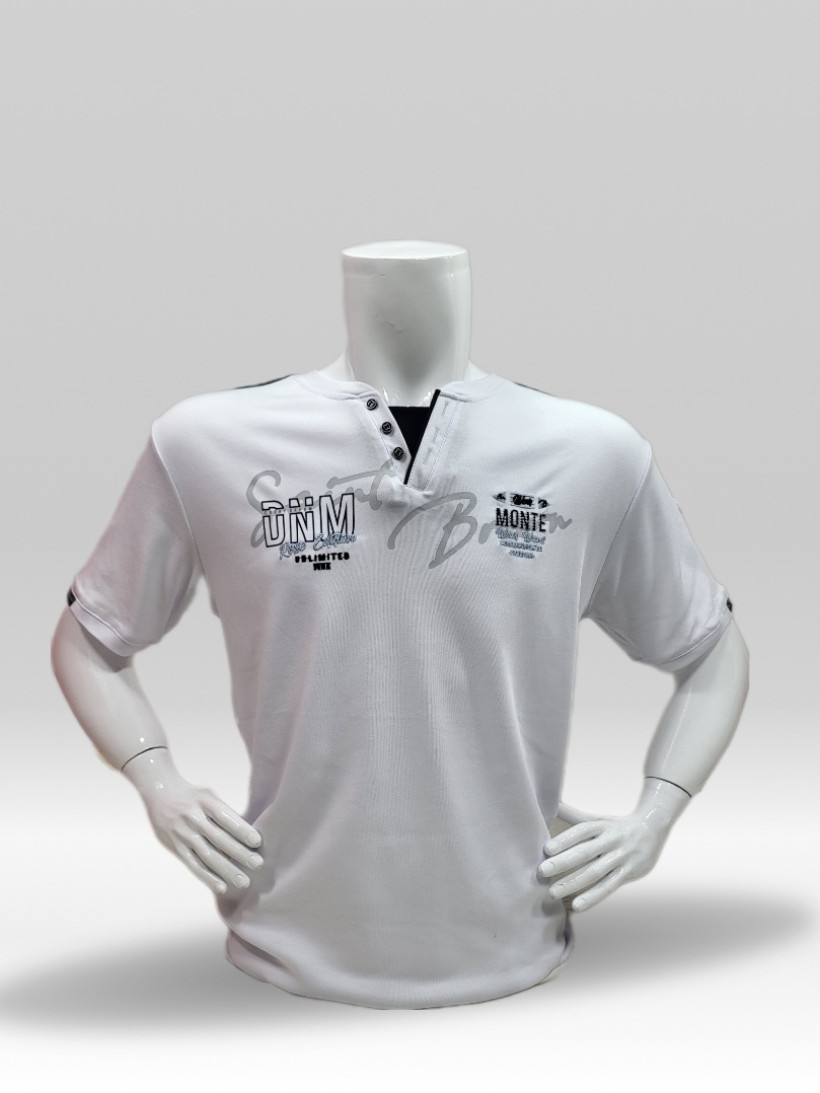 T-Shirt Męski Guzik