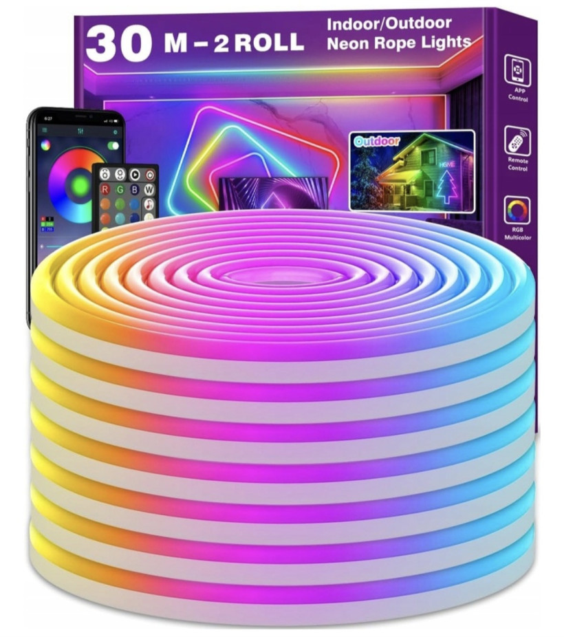 C62 Taśma LED neon 30m