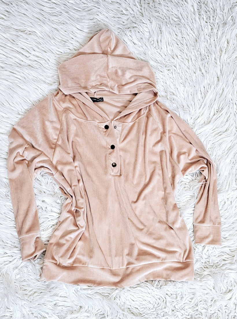 Bluza welurowa 