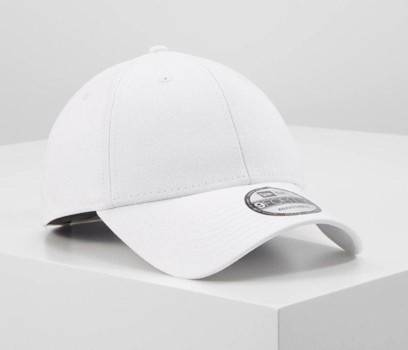 Czapka z daszkiem New Era 9Forty  biała