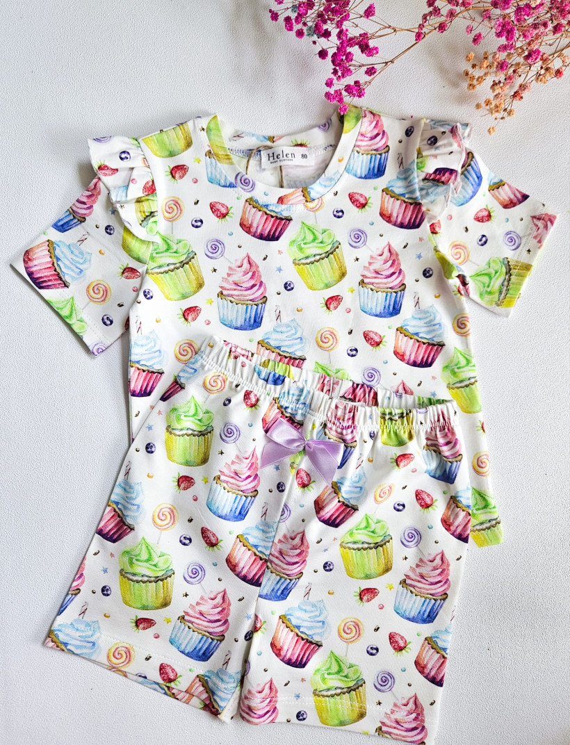 Piżamka Babeczki Helen