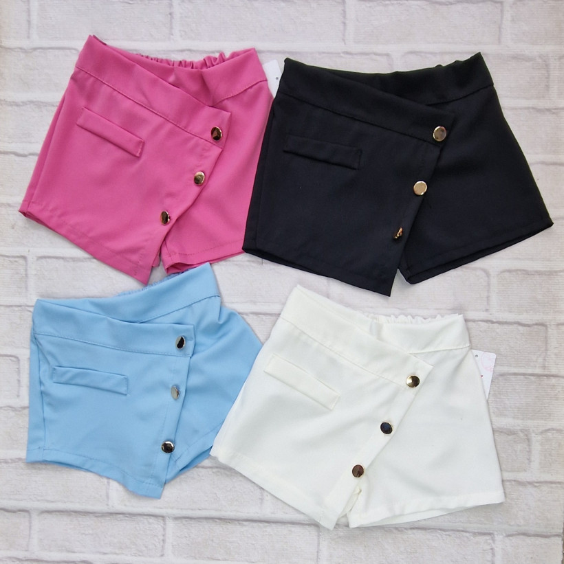 Spódnico-spodenki guziczki