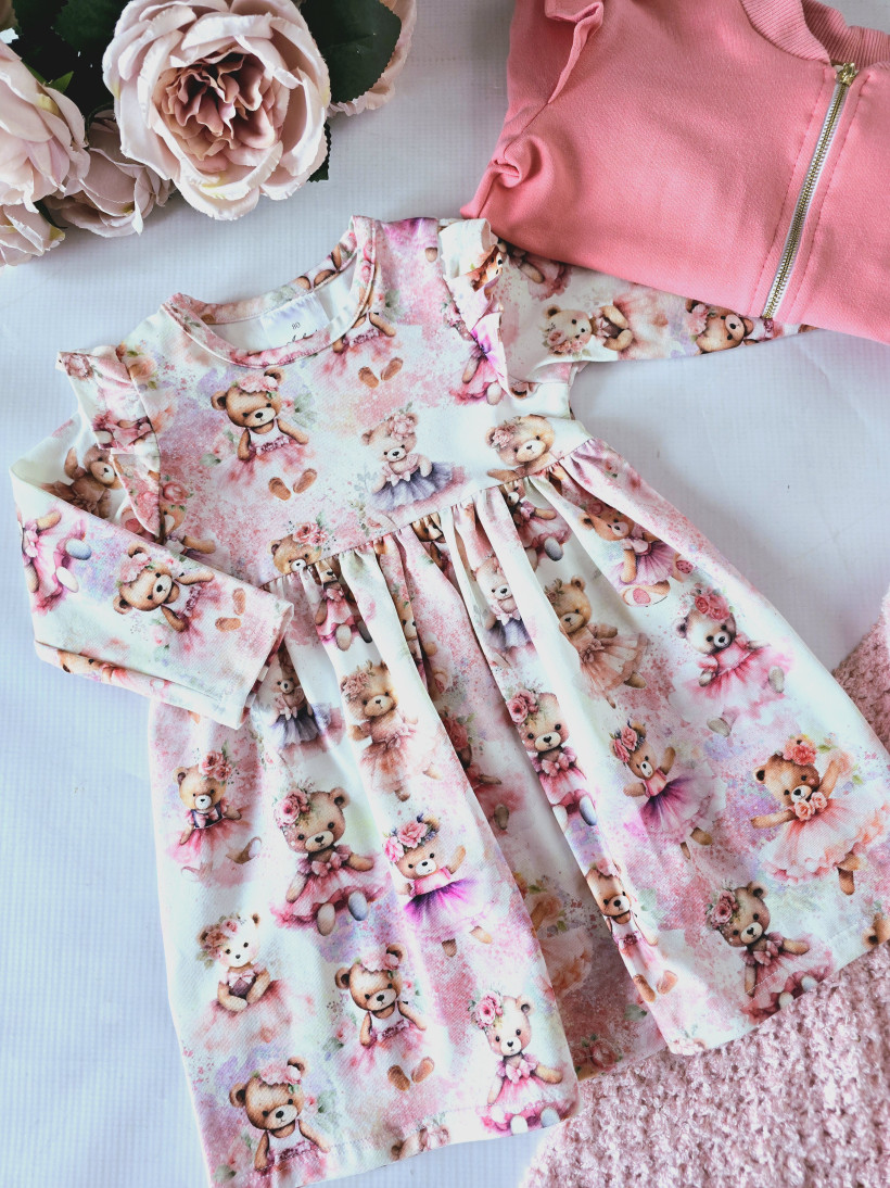 Sukienka słodkie misiaczki Anilandia