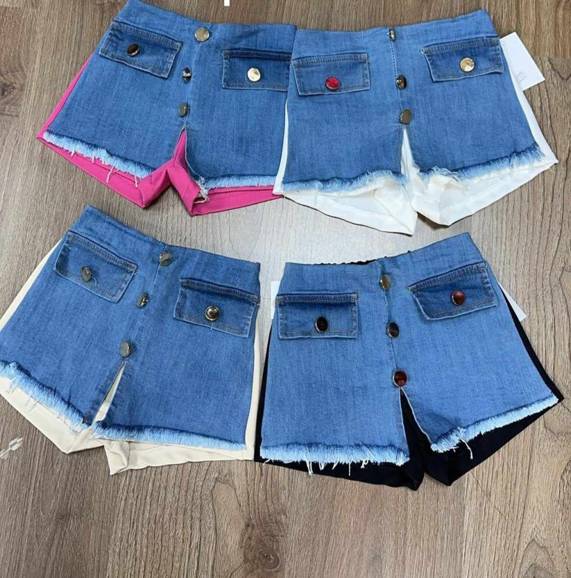 Spódnico spodenki jeans