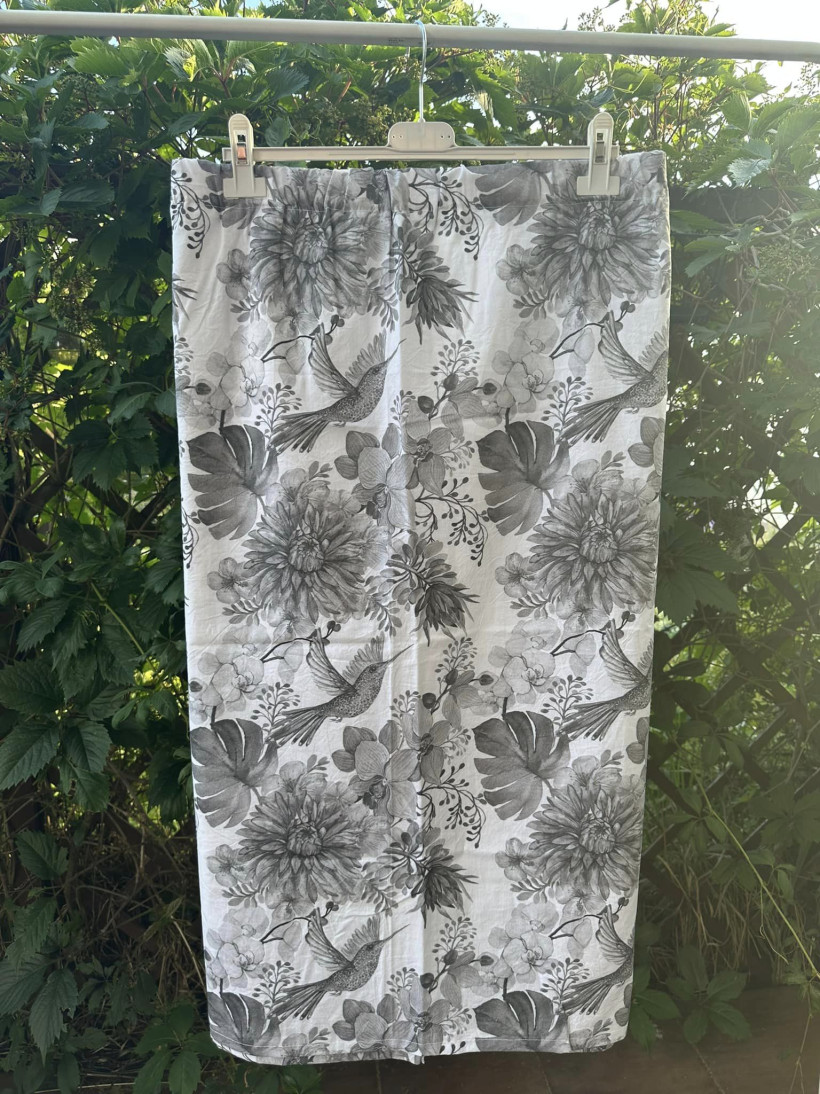 Niepowtarzalna Hand Made  Autorska Spódnica  Plus Size pas 130-150cm
