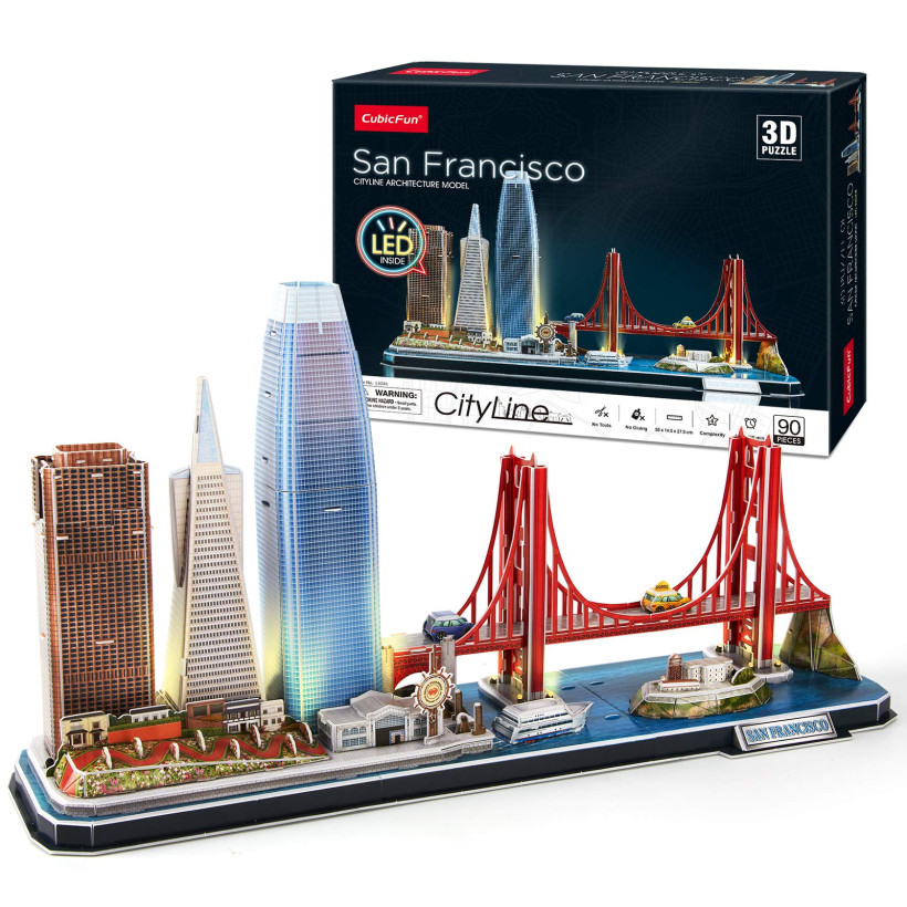 PUZZLE 3D SAN FRANCISCO