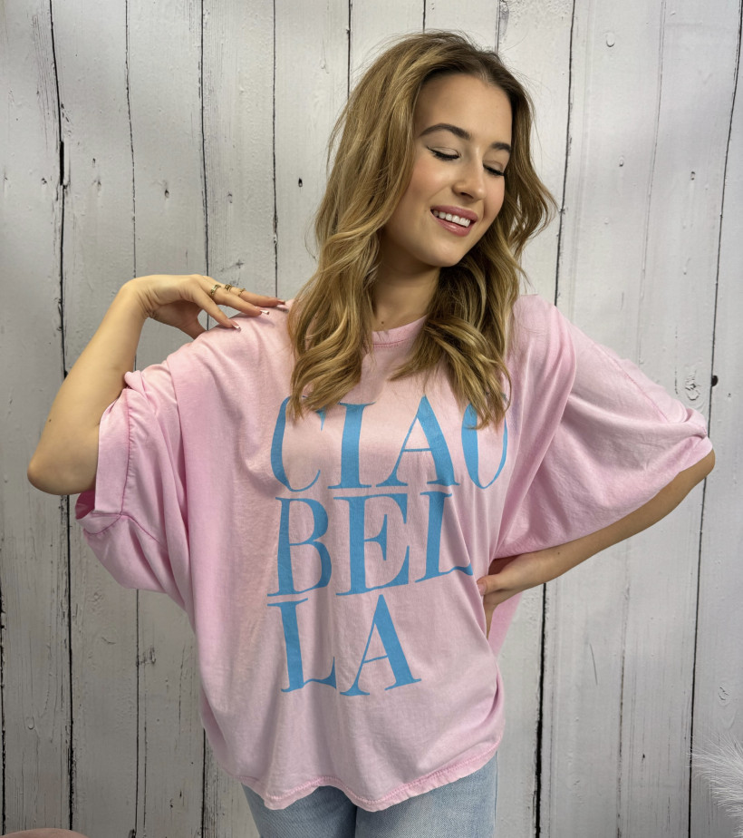 Pudrowa bluzka Ciao Bella 