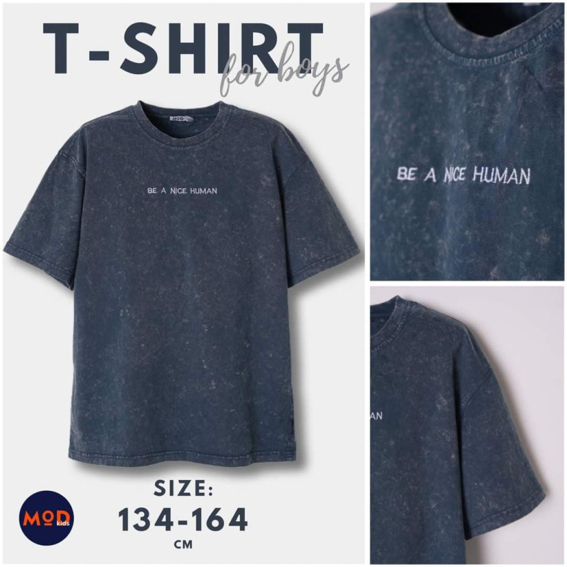  t-shirt chłopięcy MOD KIDS indigo