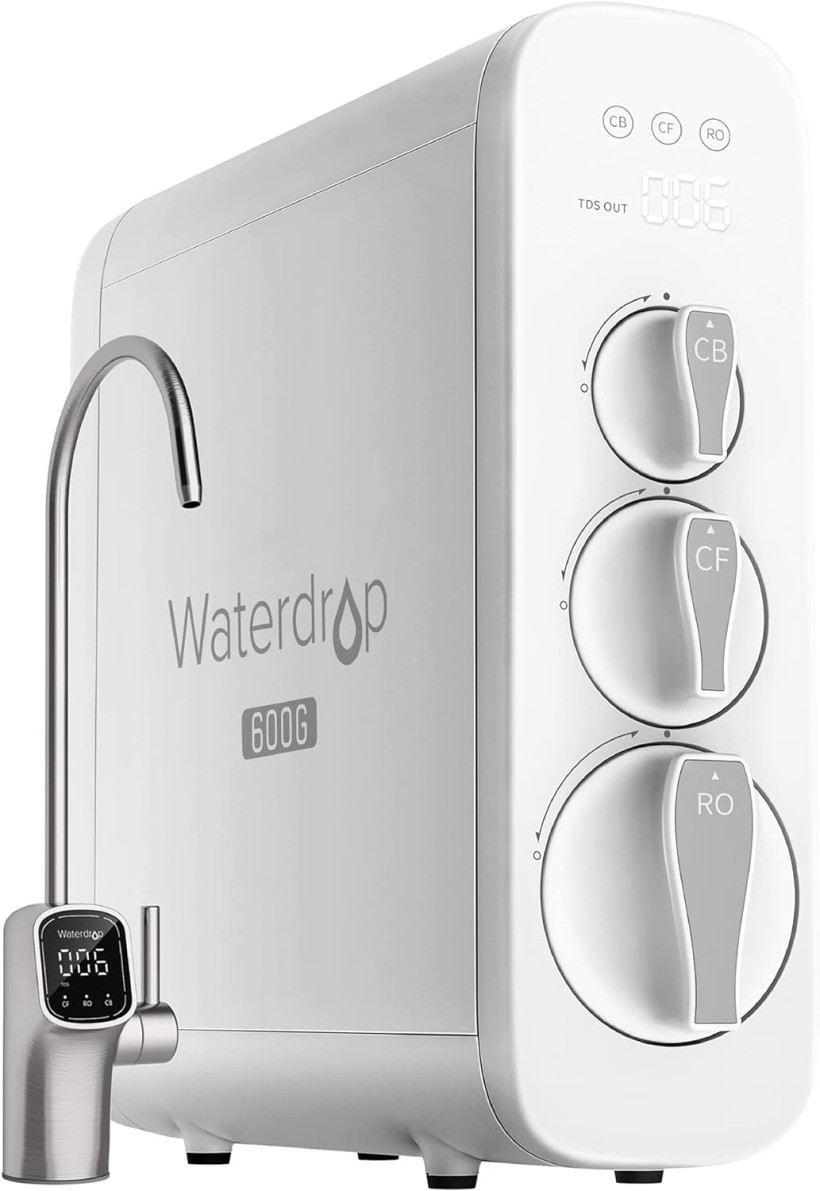 E31 E30 Waterdrop G3P600 Filtr Wody z Odwróconą Osmozą, 600 GPD, Zmiękczacz Wody