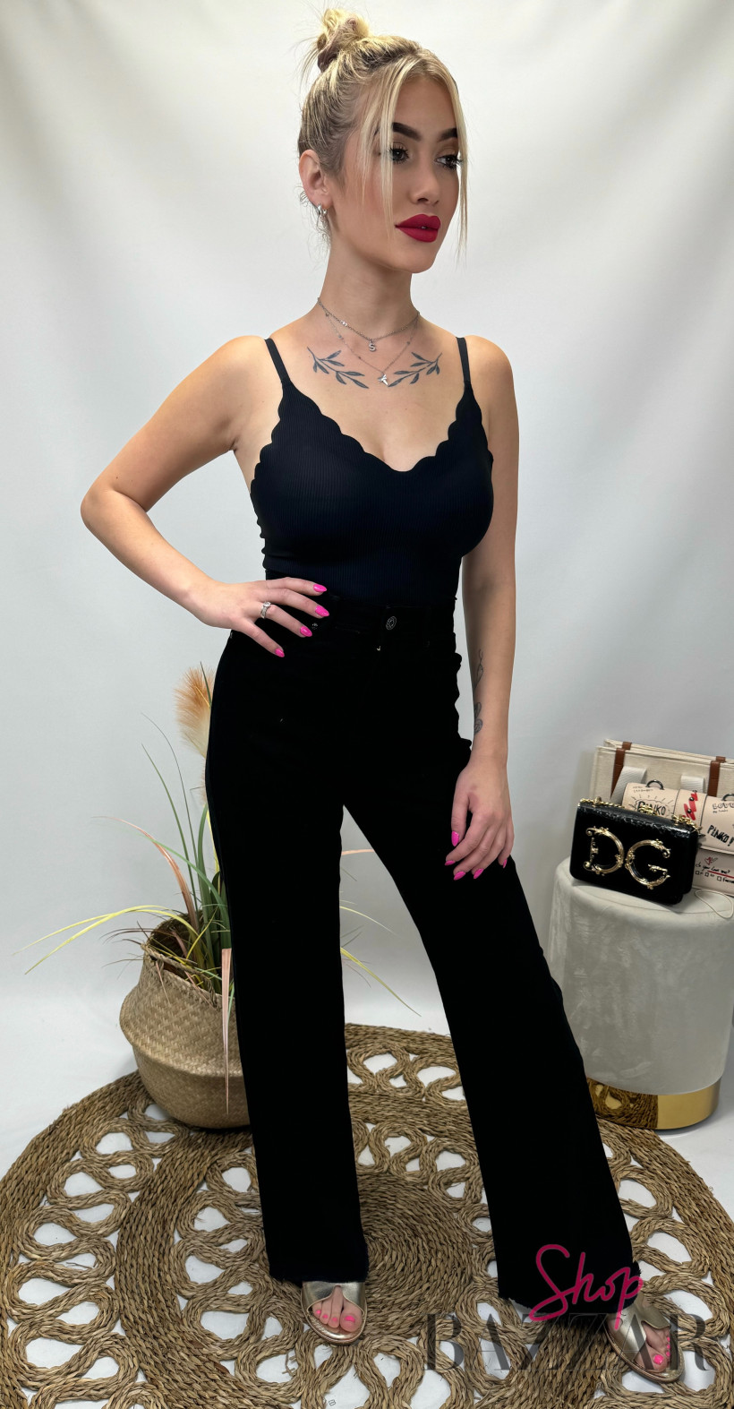 Spodnie jeans large