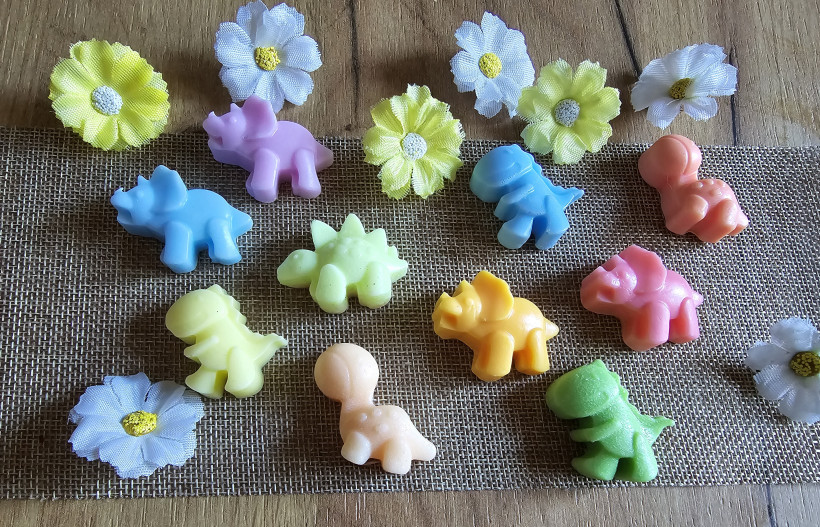 Mydełko glicerynowe dino 