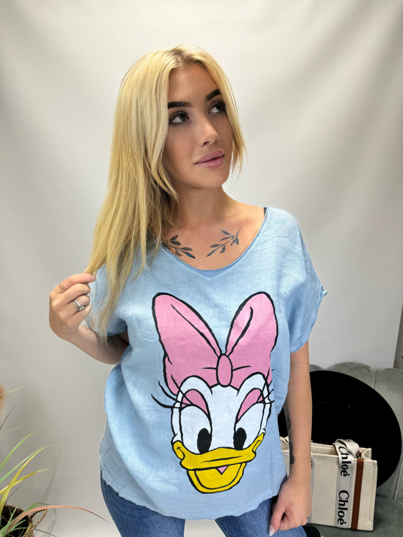 Błękitna bluzka daisy