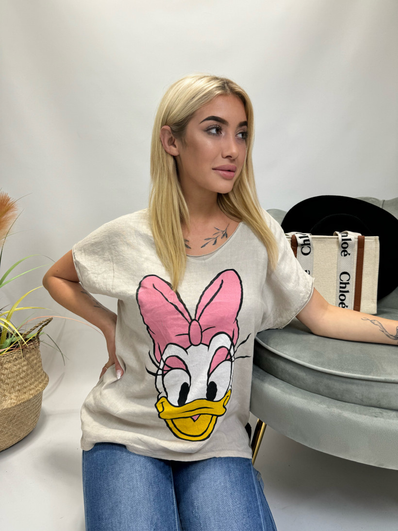 Beżowa bluzka daisy