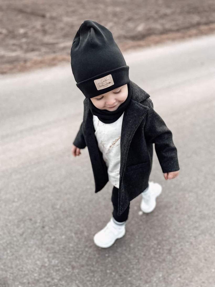 Płaszcz czarny Kaya