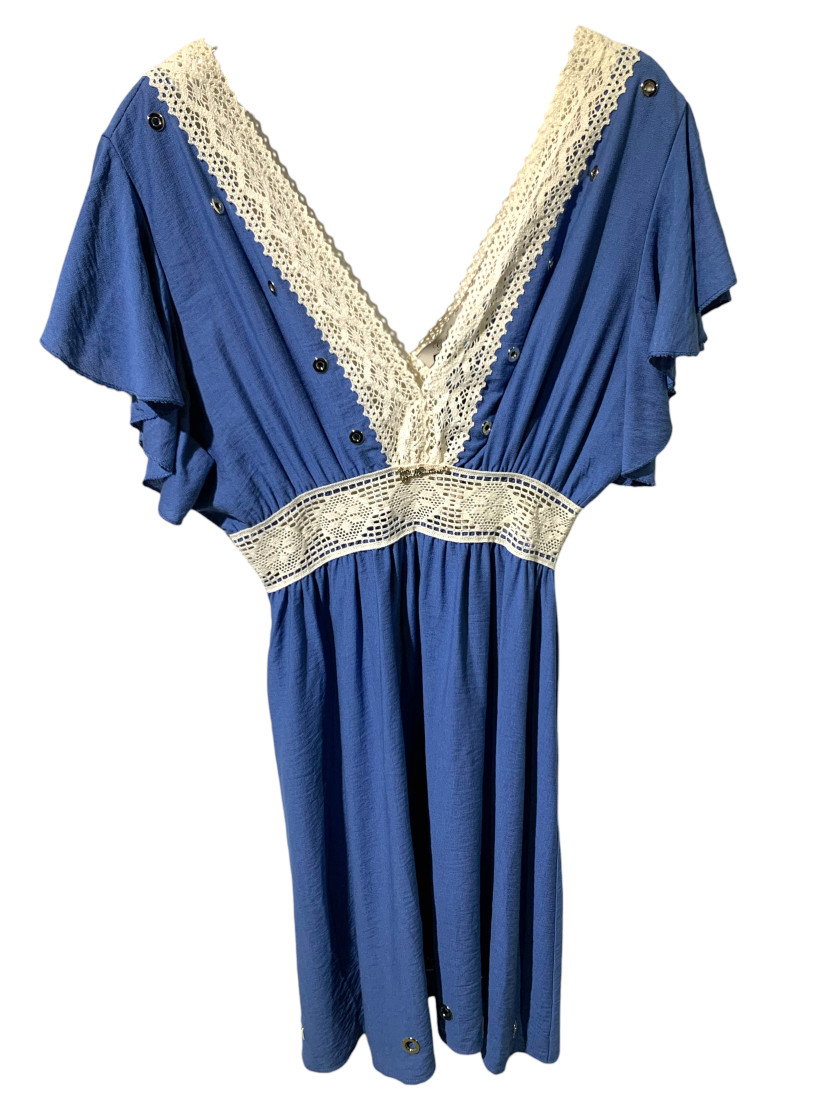 Sukienka Gil Santucci Avio niebieska