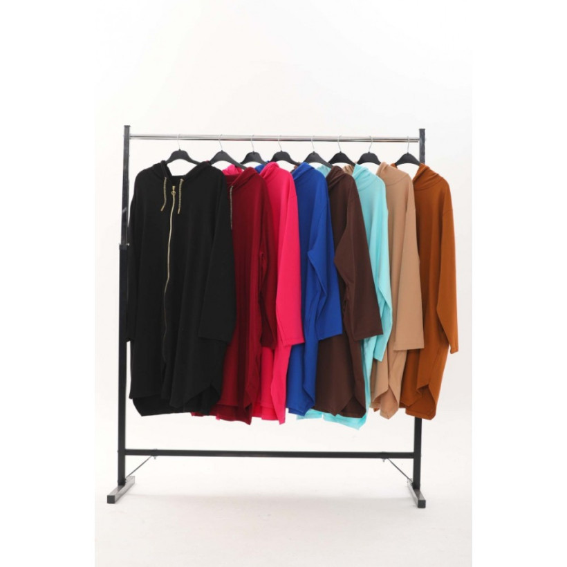 Bluza na suwak Gabriela Plus Size - Seraj