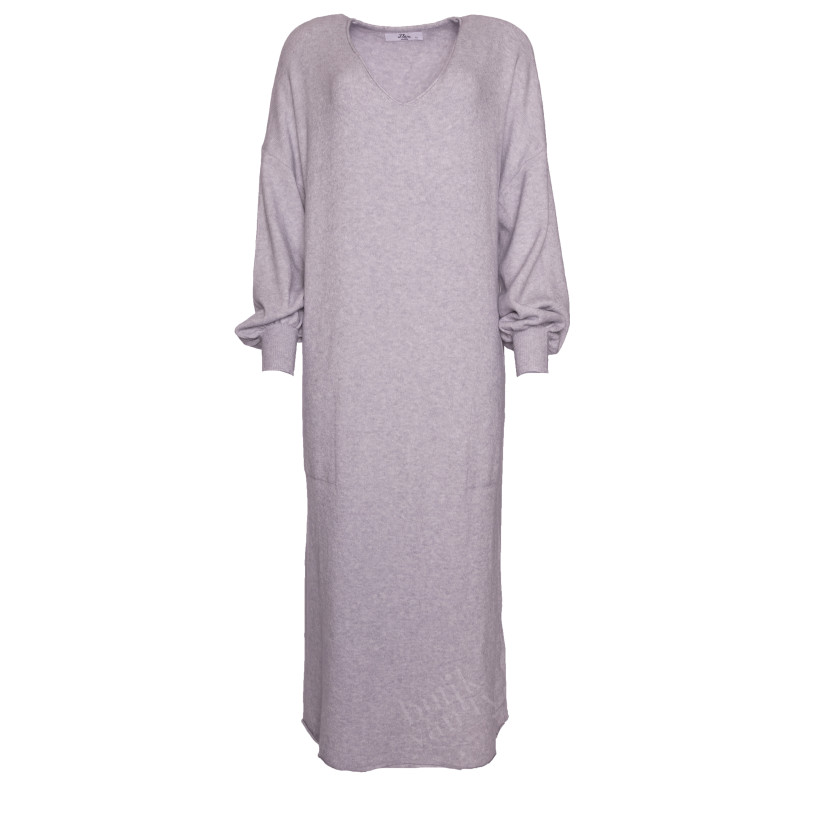 SUKIENKA SWETER GREY R-267G