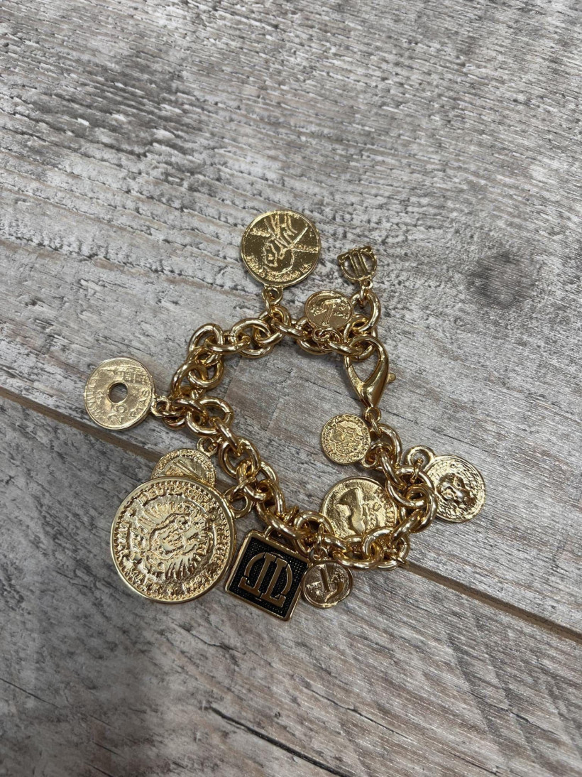By o la la..! bransoletka z monetami