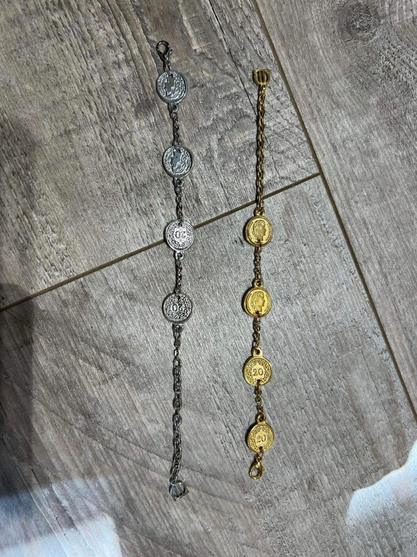 By o la la..! bransoletka monetki