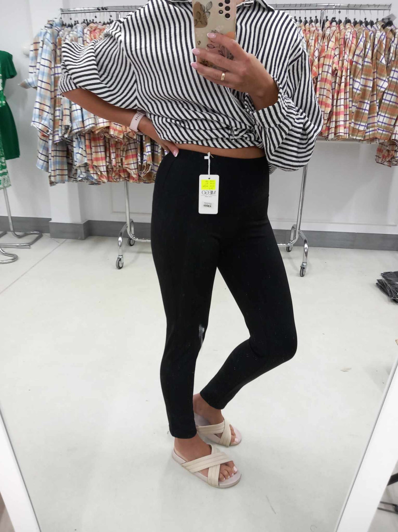 Legginsy modelujące, lekko ocieplane MIEGO