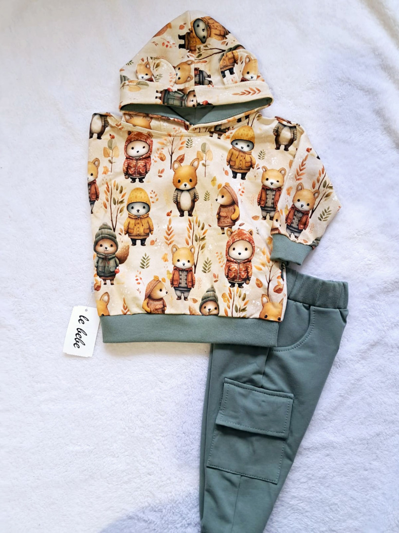 Dres leśne zwierzątka Lebebe