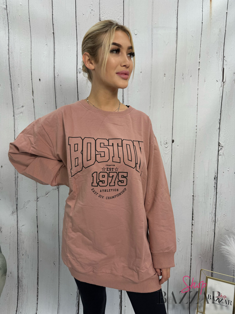 Pudrowa bluza Boston 