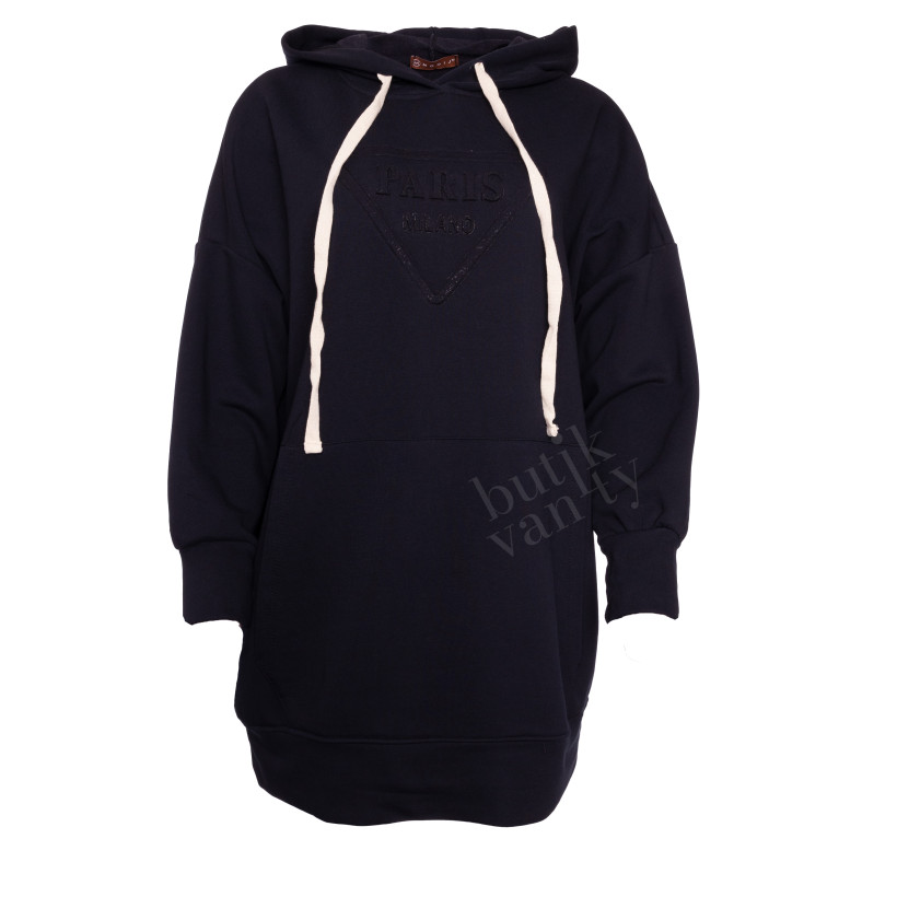 BLUZA SZNUREK NERO Z2148B
