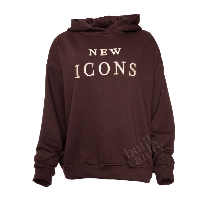 BLUZA NAPIS CIOCCOLATO Z2217D