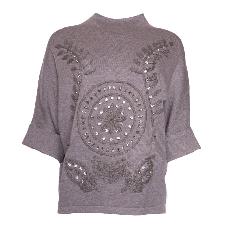 SWETER GREY R.S/M FF01921G