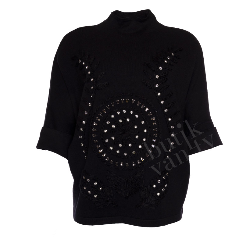 SWETER BLACK R.S/M FF01921B 