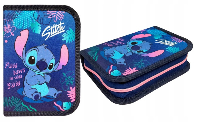 PIÓRNIK JEDNOKLAPKOWY CLIPPER DISNEY CORE STITCH COOLPACK