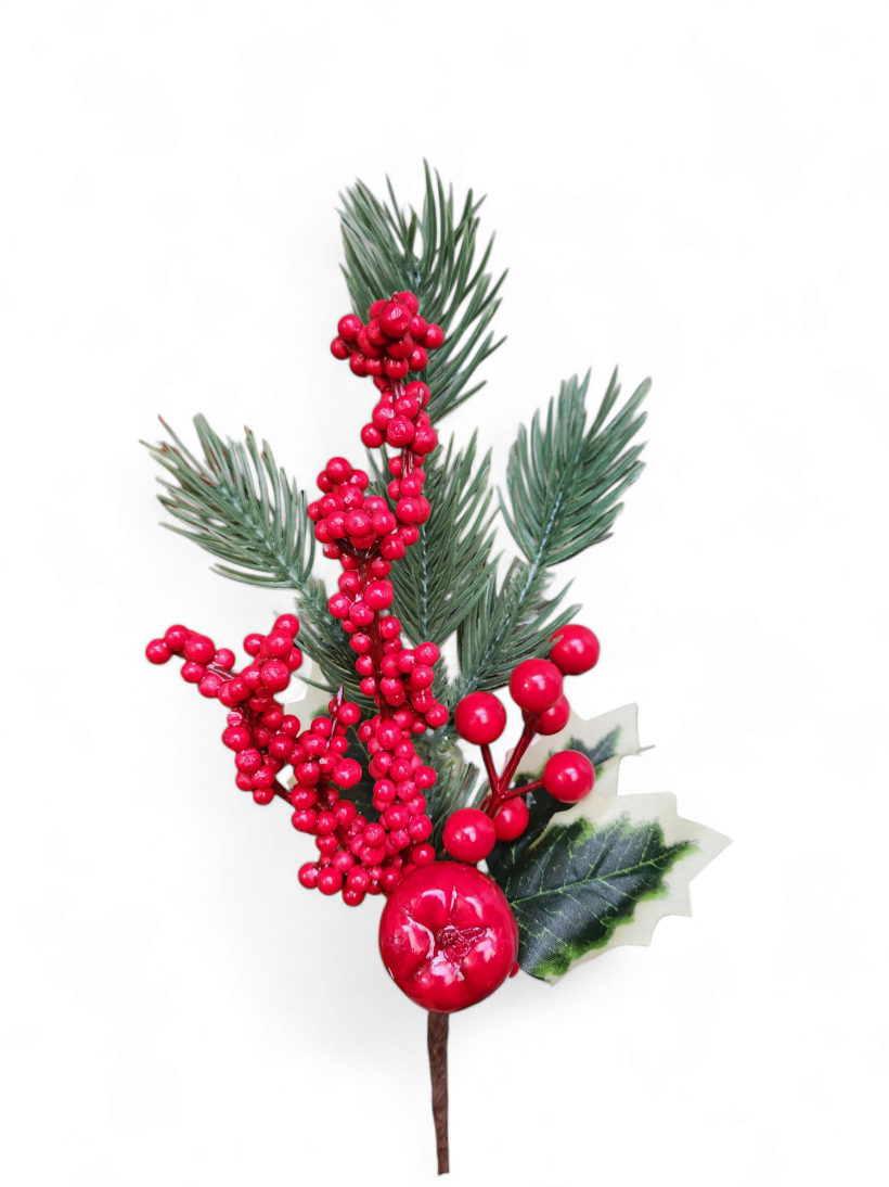 Gałązka bożonarodzeniowa 30cm PHX0004