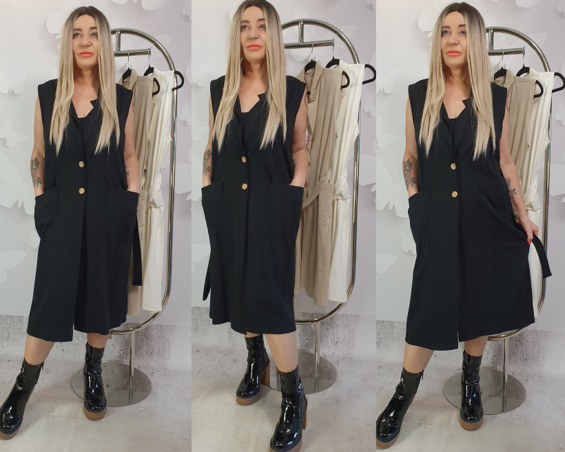 KAMIZELKA / FRACZEK 5251 SWA AQUA LIMON