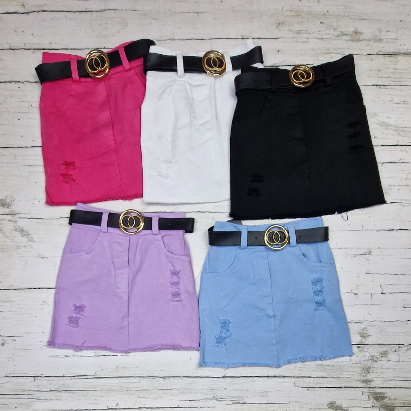 Spódnica jeans kolor