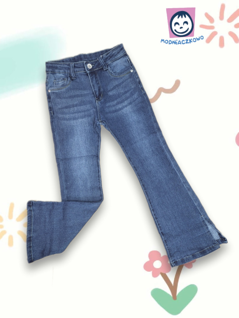 Spodnie Jeans  Dzwony 