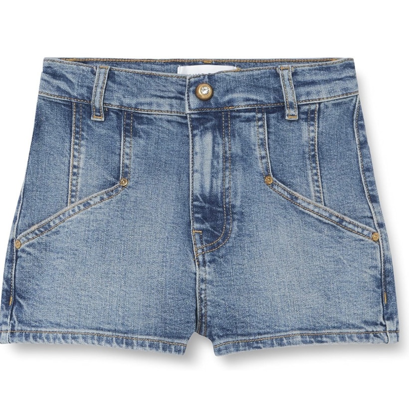 Szorty Pinko 101716 A0ZT denim stretch vintage