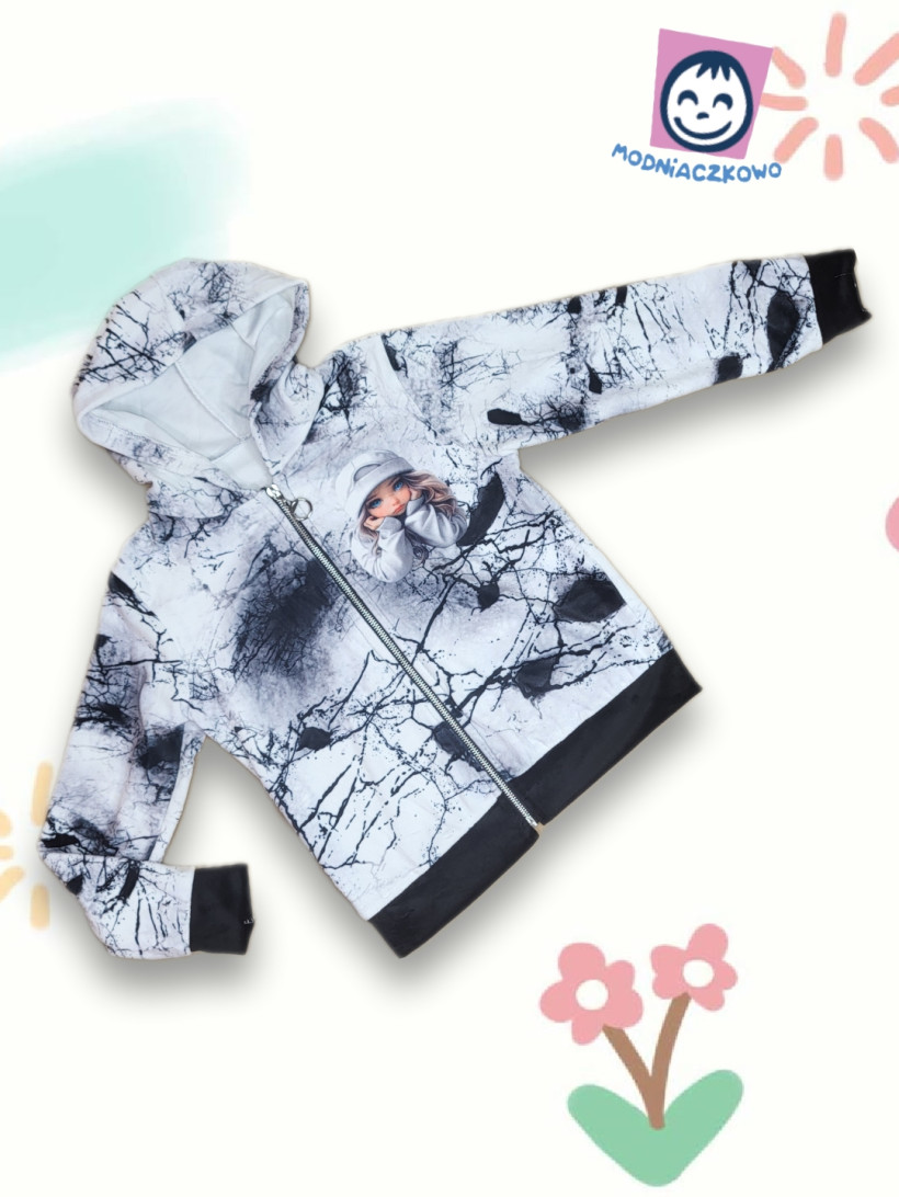 Welur Bluza Laleczka 