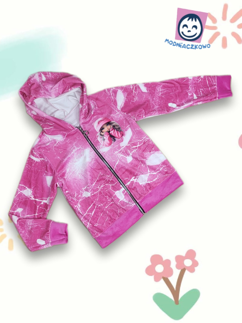 Welur Bluza Laleczka 