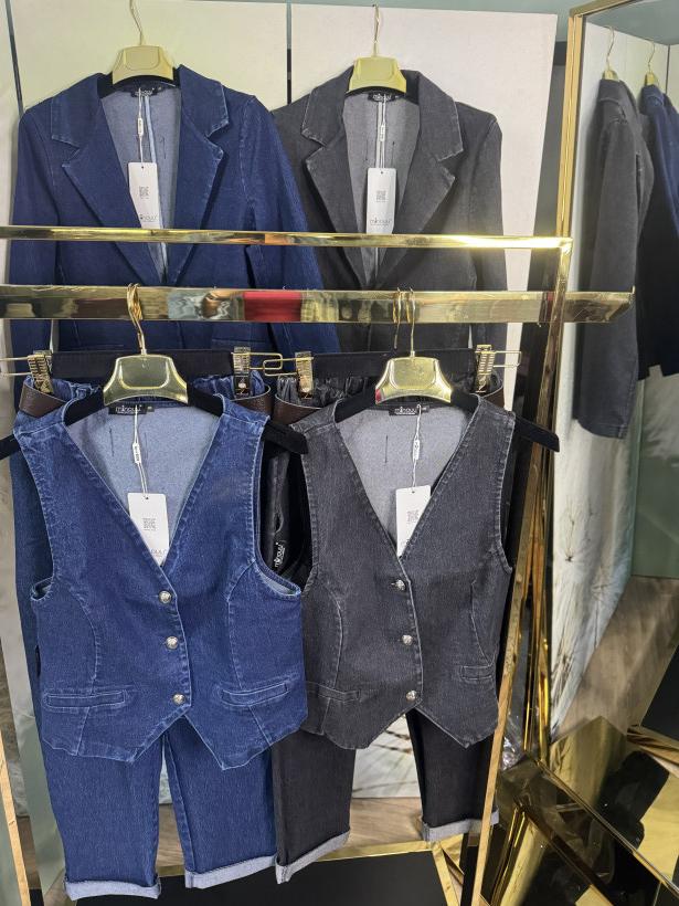 Kamizelka jeans Minouu