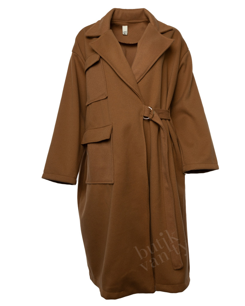 PŁASZCZ CARGO CAMEL 8830C