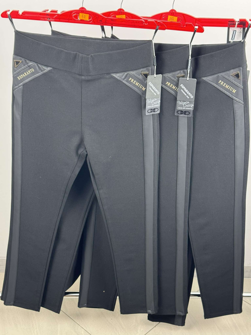 Spodnie eleganckie rozm. 44 esperanto - czarny - 0444